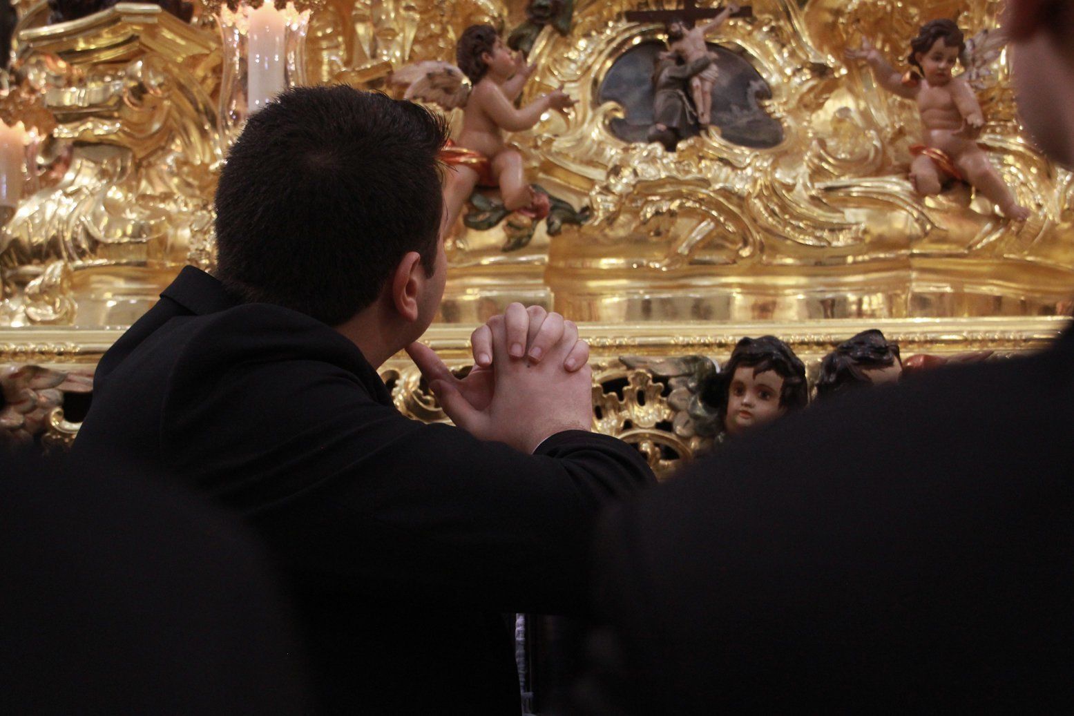 Galería: Las fotos de la procesión extraordinaria de María Stma. de la Pasión y Ánimas con motivo del XXV Aniversario de la Cofradía de Pasión