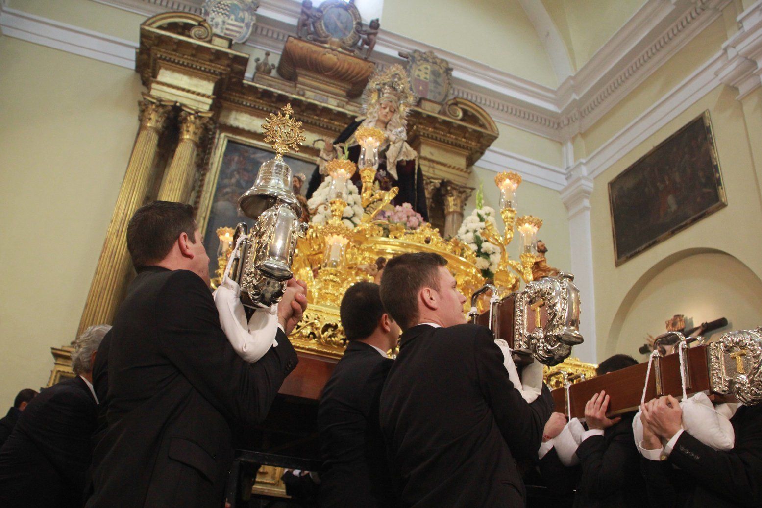 Galería: Las fotos de la procesión extraordinaria de María Stma. de la Pasión y Ánimas con motivo del XXV Aniversario de la Cofradía de Pasión