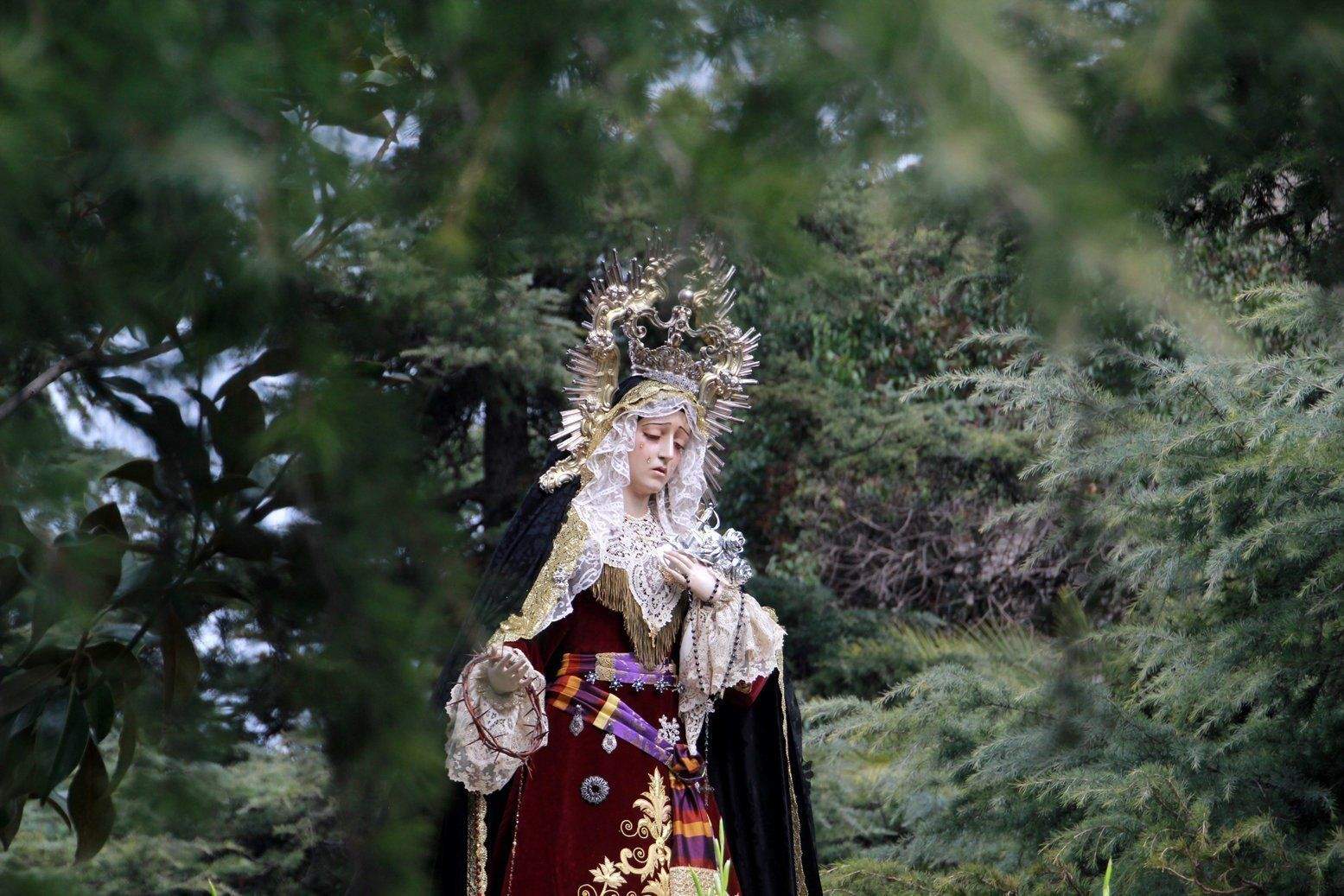 Galería: Las fotos de la procesión extraordinaria de María Stma. de la Pasión y Ánimas con motivo del XXV Aniversario de la Cofradía de Pasión