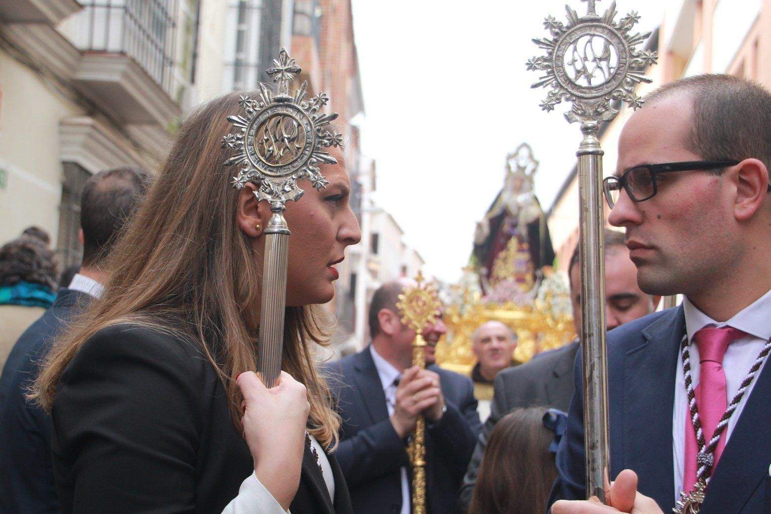 Galería: Las fotos de la procesión extraordinaria de María Stma. de la Pasión y Ánimas con motivo del XXV Aniversario de la Cofradía de Pasión