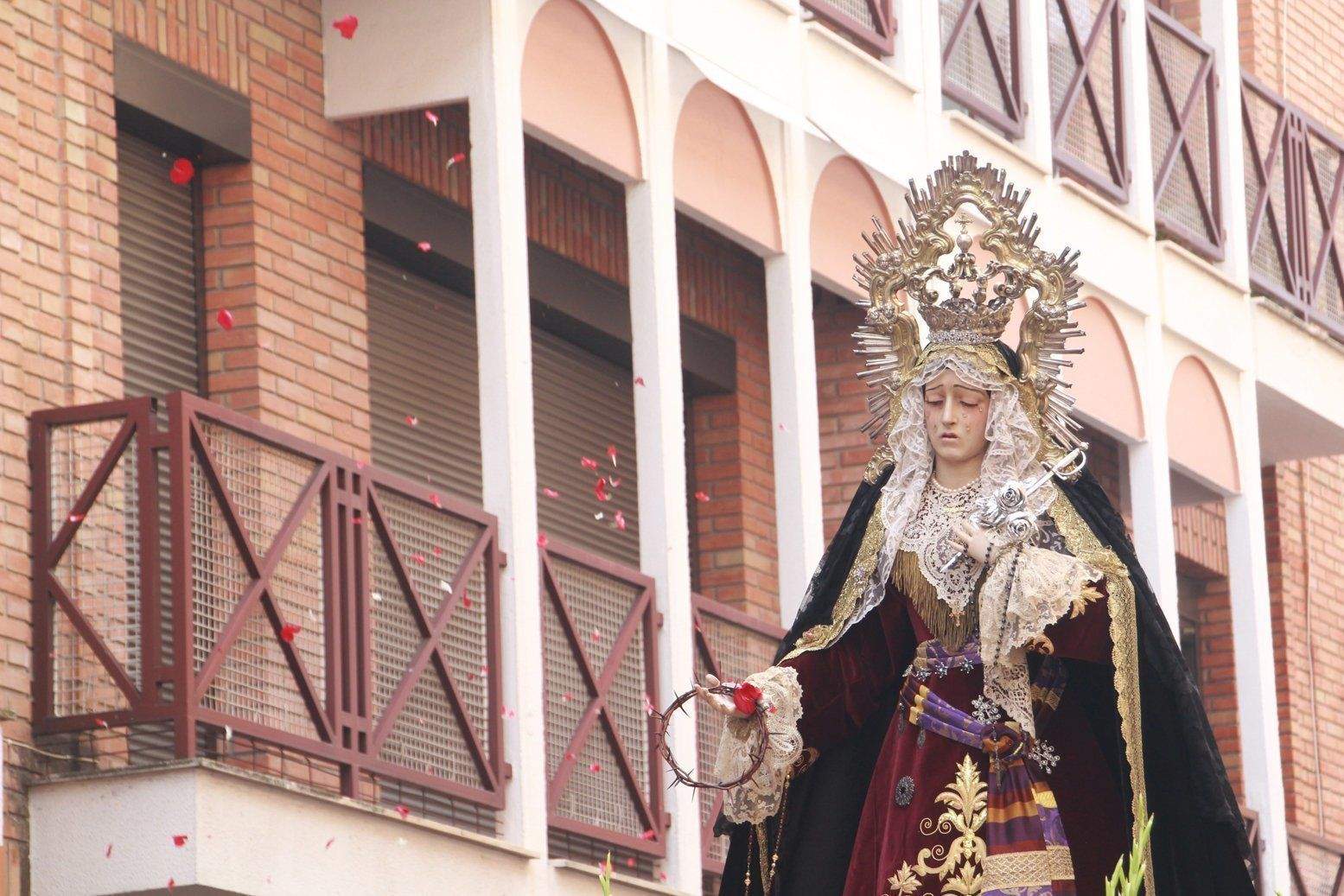 Galería: Las fotos de la procesión extraordinaria de María Stma. de la Pasión y Ánimas con motivo del XXV Aniversario de la Cofradía de Pasión