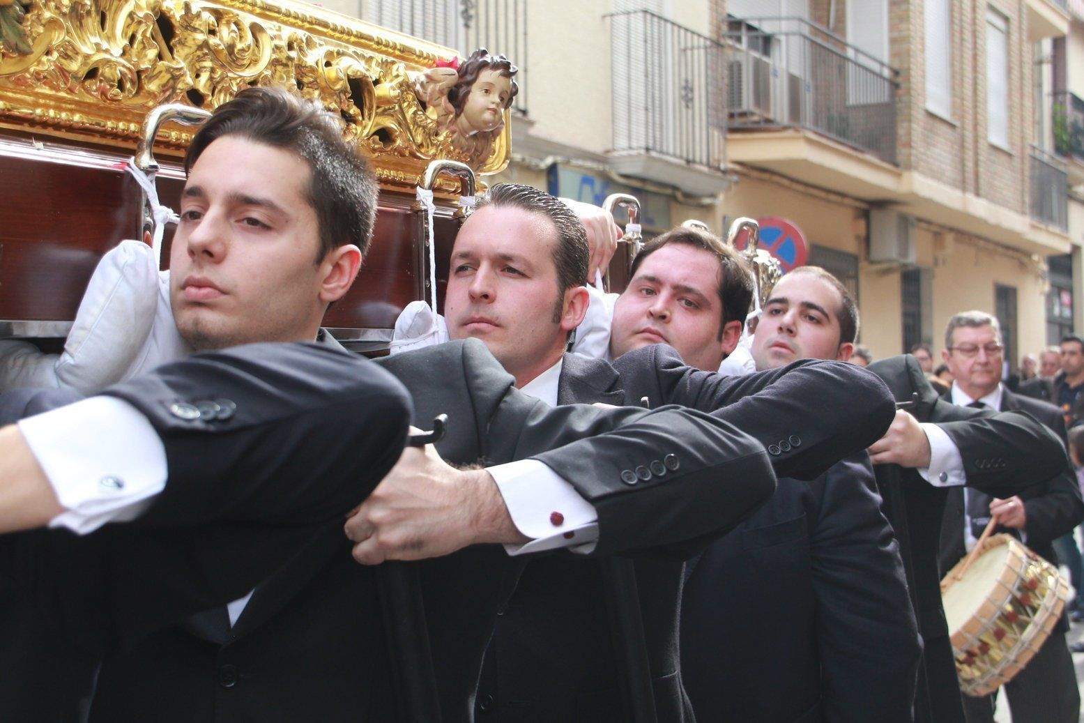 Galería: Las fotos de la procesión extraordinaria de María Stma. de la Pasión y Ánimas con motivo del XXV Aniversario de la Cofradía de Pasión