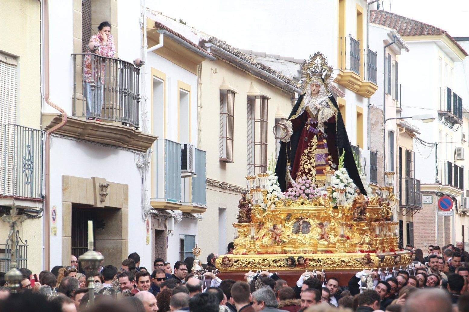 Galería: Las fotos de la procesión extraordinaria de María Stma. de la Pasión y Ánimas con motivo del XXV Aniversario de la Cofradía de Pasión