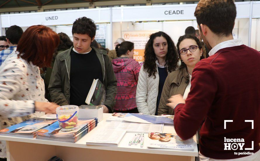 Galería: Formación para todos los gustos: Las fotos de esta primera jornada del Salón del Estudiante de Lucena