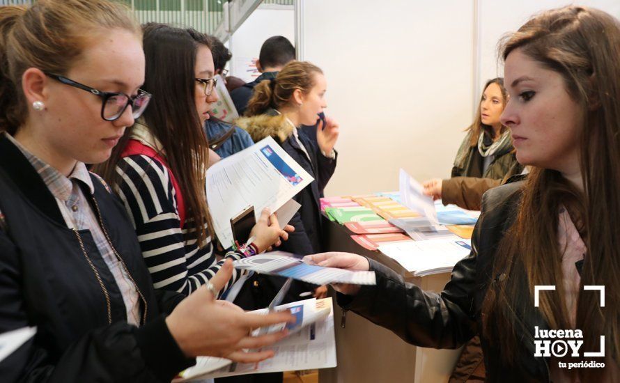 Galería: Formación para todos los gustos: Las fotos de esta primera jornada del Salón del Estudiante de Lucena