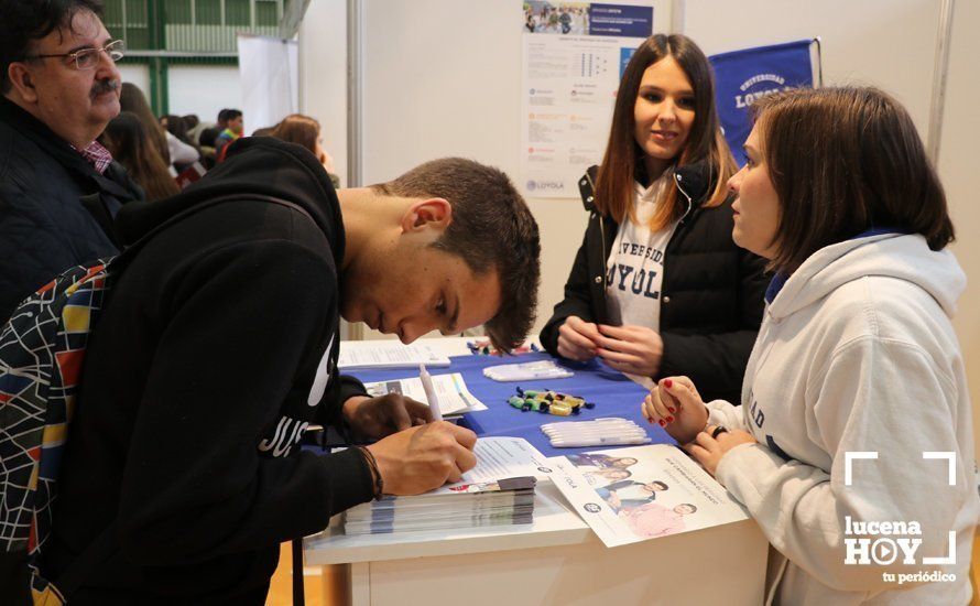 Galería: Formación para todos los gustos: Las fotos de esta primera jornada del Salón del Estudiante de Lucena