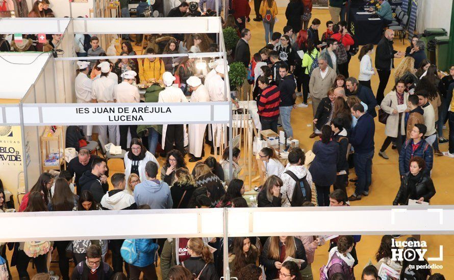 Galería: Formación para todos los gustos: Las fotos de esta primera jornada del Salón del Estudiante de Lucena