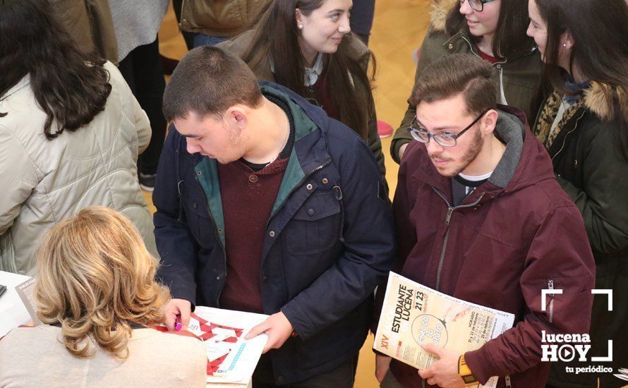 Galería: Formación para todos los gustos: Las fotos de esta primera jornada del Salón del Estudiante de Lucena Galería: Formación para todos los gustos: Las fotos de esta primera jornada del Salón del Estudiante de Lucena
