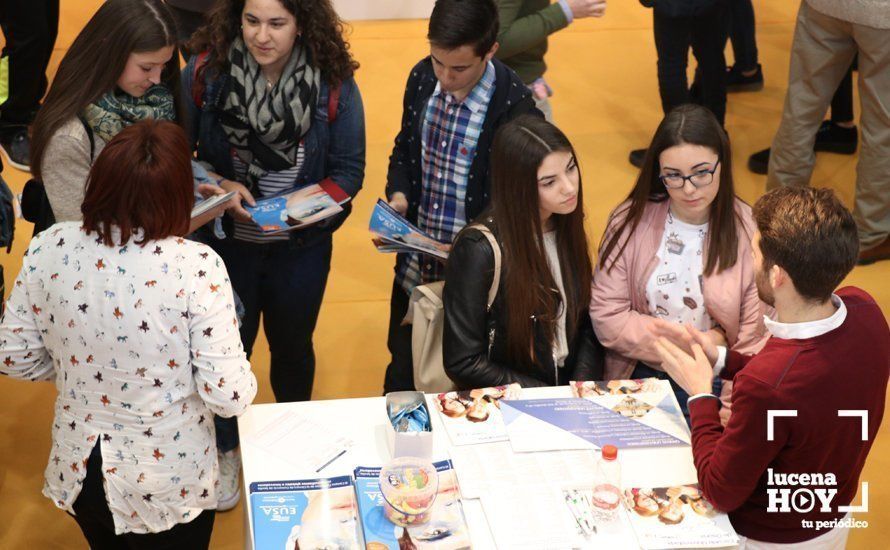 Galería: Formación para todos los gustos: Las fotos de esta primera jornada del Salón del Estudiante de Lucena