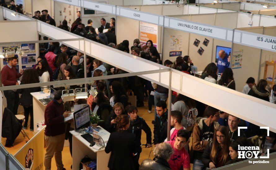 Galería: Formación para todos los gustos: Las fotos de esta primera jornada del Salón del Estudiante de Lucena