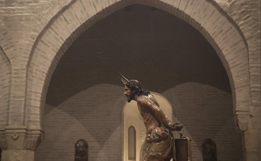 Galería: Santiago acoge el Vía Crucis del Señor de la Columna, primero de la Cuaresma. Fotos: Jesús Ruiz 'Gitanito'