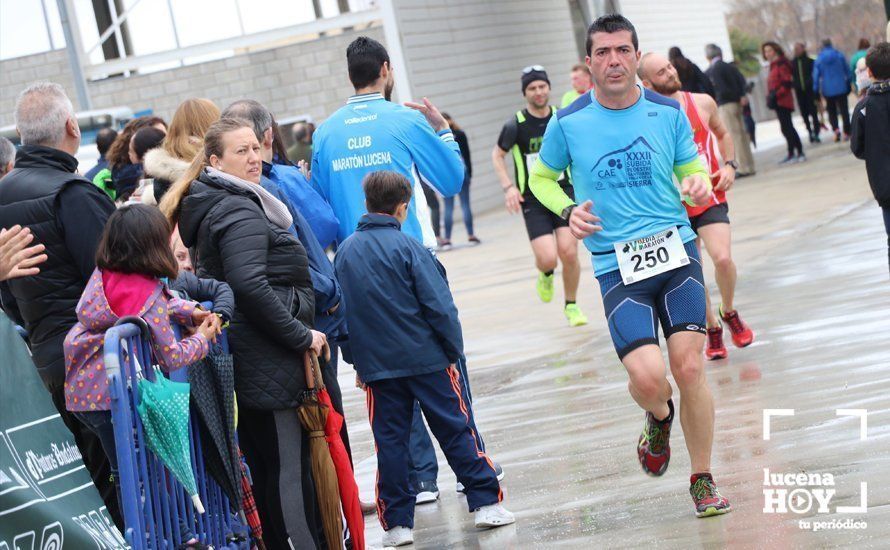 Galería: Mil y un valientes se divierten bajo la lluvia en la IV Media Maratón de Lucena