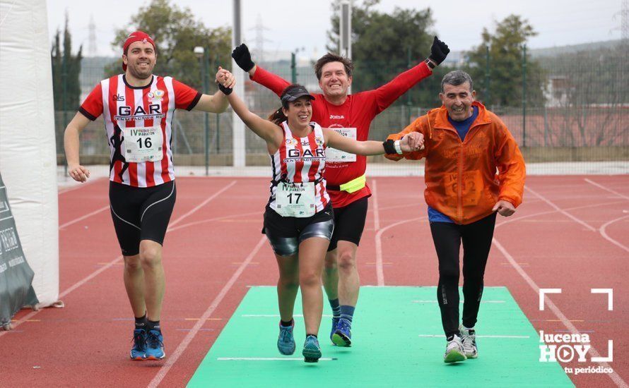 Galería: Mil y un valientes se divierten bajo la lluvia en la IV Media Maratón de Lucena