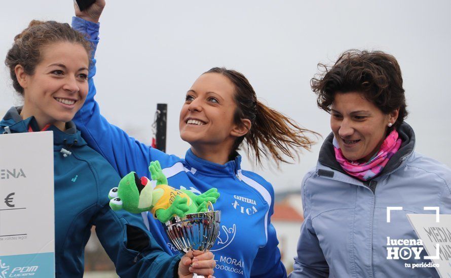 Galería: Mil y un valientes se divierten bajo la lluvia en la IV Media Maratón de Lucena