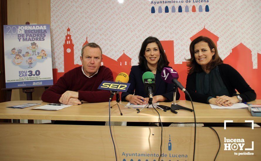  Antonio Ramírez, Teresa Alonso y Miriam Ortiz. 