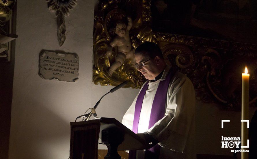 GALERÍA: El recogimiento preside el Vía Crucis del Cristo del Perdón en el Santuario de Aras. Fotos de Jesús Ruiz 'Gitanito' GALERÍA: El recogimiento preside el Vía Crucis del Cristo del Perdón en el Santuario de Aras. Fotos de Jesús Ruiz 'Gitanito'
