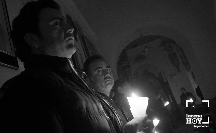 GALERÍA: El recogimiento preside el Vía Crucis del Cristo del Perdón en el Santuario de Aras. Fotos de Jesús Ruiz 'Gitanito'