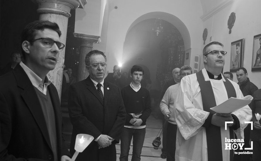 GALERÍA: El recogimiento preside el Vía Crucis del Cristo del Perdón en el Santuario de Aras. Fotos de Jesús Ruiz 'Gitanito'