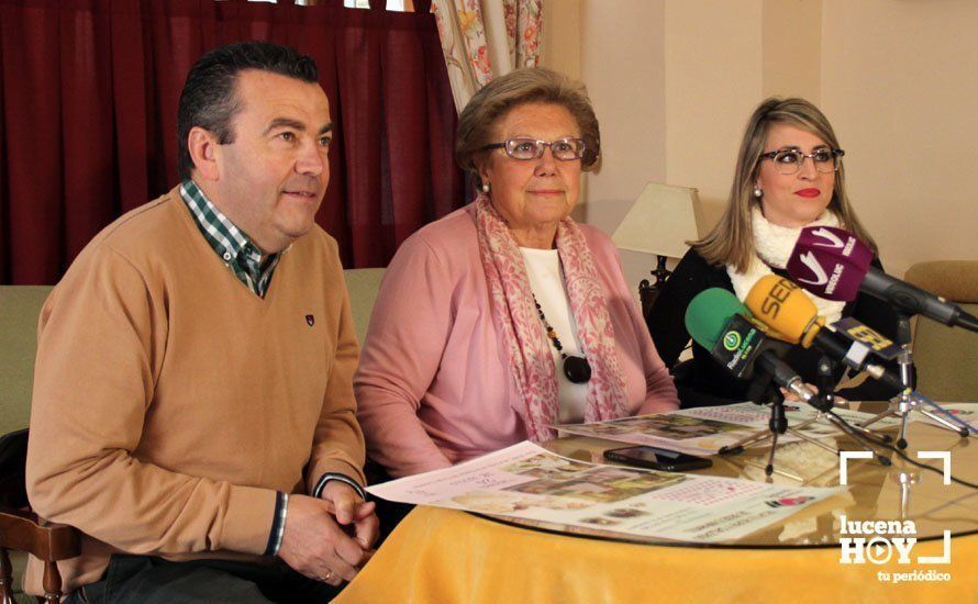  Miguel Muñoz Egea, Teresa Ruiz-Canela y Maricarmen Flores. 