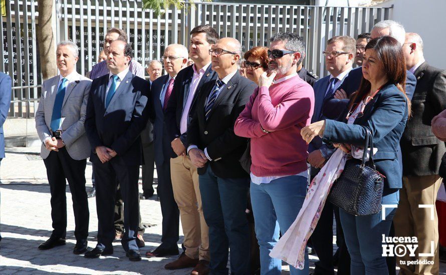 GALERÍA: Inaugurado el Monumento al Santero en el marco de un emotivo acto de exaltación a la santería y las tradiciones de Lucena