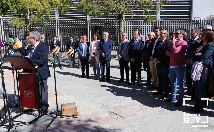 GALERÍA: Inaugurado el Monumento al Santero en el marco de un emotivo acto de exaltación a la santería y las tradiciones de Lucena