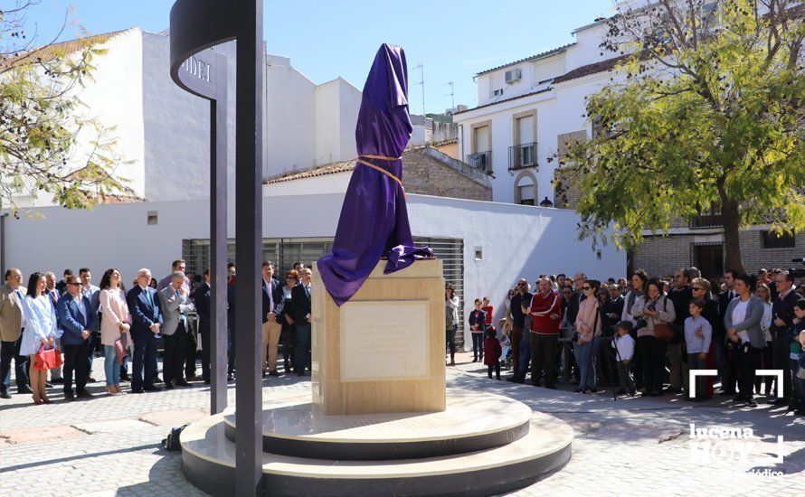 GALERÍA: Inaugurado el Monumento al Santero en el marco de un emotivo acto de exaltación a la santería y las tradiciones de Lucena