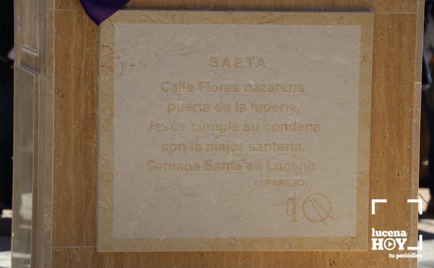 GALERÍA: Inaugurado el Monumento al Santero en el marco de un emotivo acto de exaltación a la santería y las tradiciones de Lucena GALERÍA: Inaugurado el Monumento al Santero en el marco de un emotivo acto de exaltación a la santería y las tradiciones de Lucena