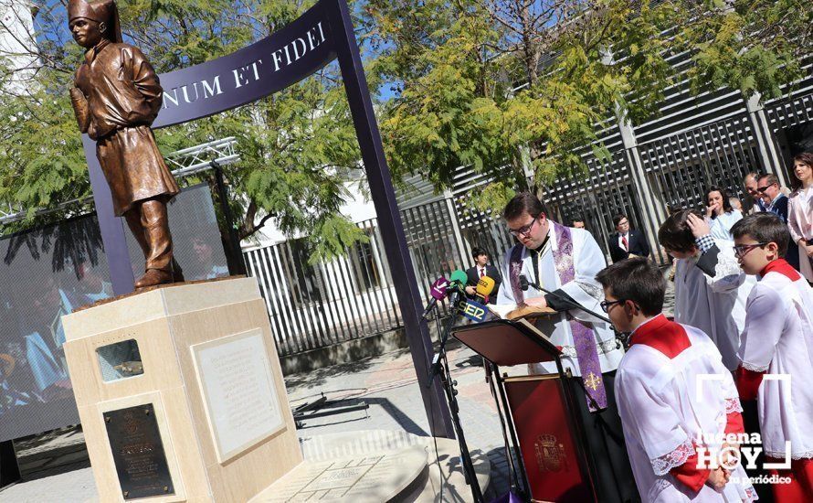 GALERÍA: Inaugurado el Monumento al Santero en el marco de un emotivo acto de exaltación a la santería y las tradiciones de Lucena