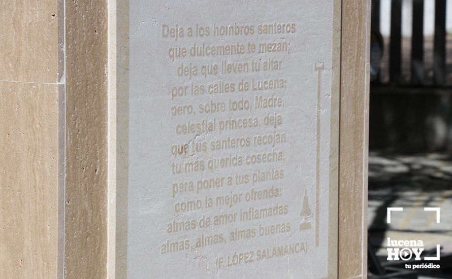 GALERÍA: Inaugurado el Monumento al Santero en el marco de un emotivo acto de exaltación a la santería y las tradiciones de Lucena