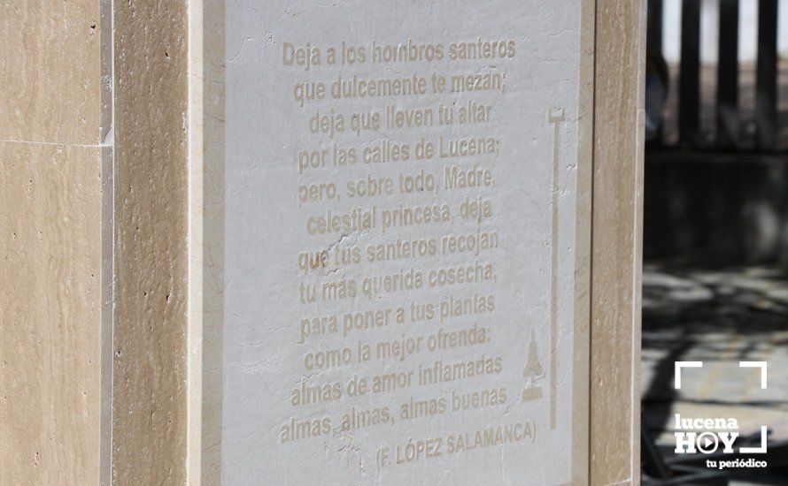 GALERÍA: Inaugurado el Monumento al Santero en el marco de un emotivo acto de exaltación a la santería y las tradiciones de Lucena GALERÍA: Inaugurado el Monumento al Santero en el marco de un emotivo acto de exaltación a la santería y las tradiciones de Lucena