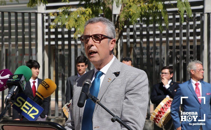 GALERÍA: Inaugurado el Monumento al Santero en el marco de un emotivo acto de exaltación a la santería y las tradiciones de Lucena