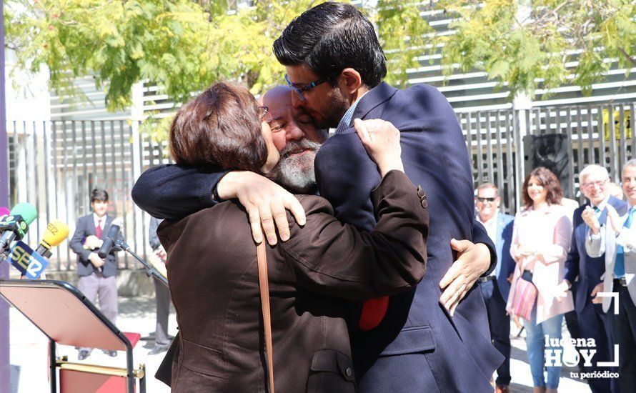 GALERÍA: Inaugurado el Monumento al Santero en el marco de un emotivo acto de exaltación a la santería y las tradiciones de Lucena