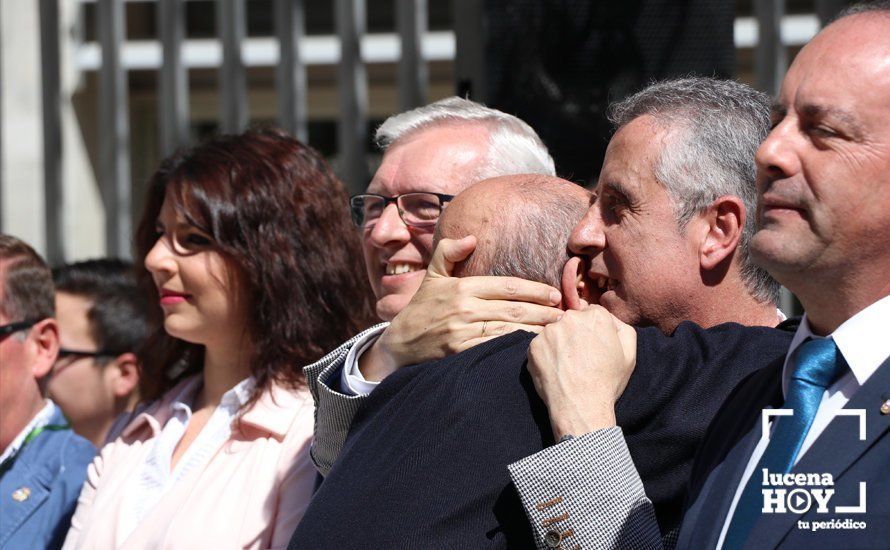 GALERÍA: Inaugurado el Monumento al Santero en el marco de un emotivo acto de exaltación a la santería y las tradiciones de Lucena