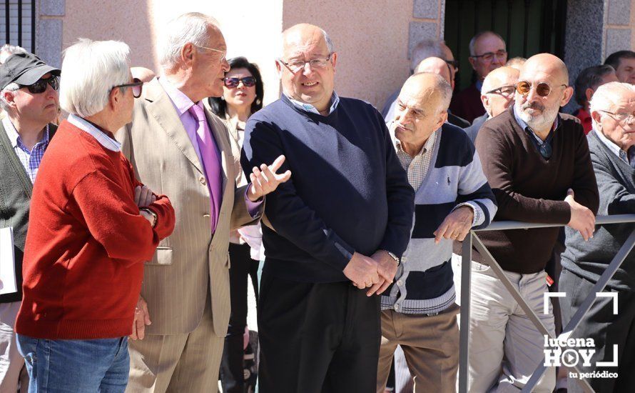 GALERÍA: Inaugurado el Monumento al Santero en el marco de un emotivo acto de exaltación a la santería y las tradiciones de Lucena