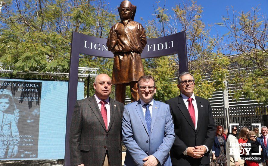 GALERÍA: Inaugurado el Monumento al Santero en el marco de un emotivo acto de exaltación a la santería y las tradiciones de Lucena