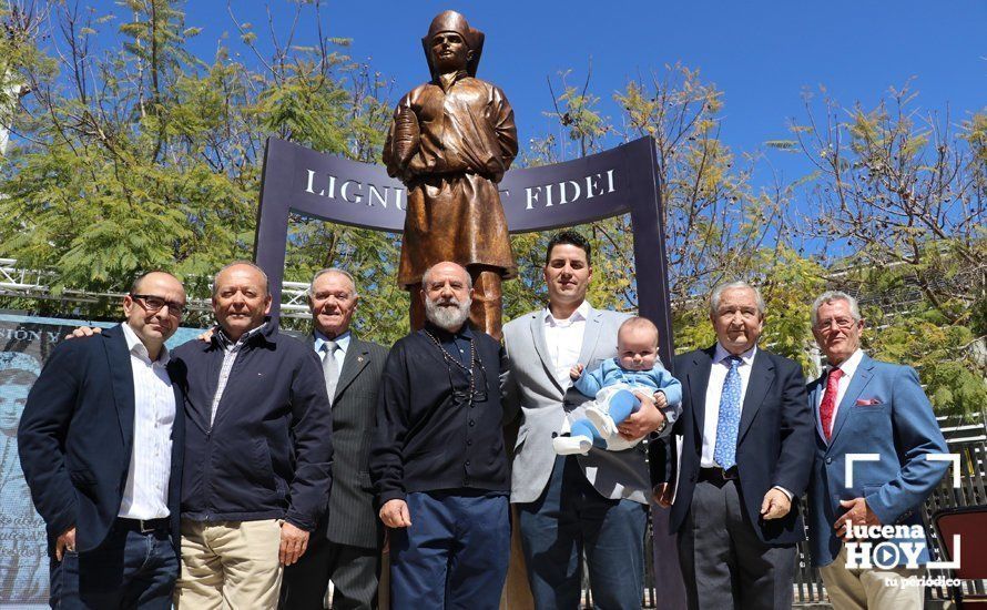 GALERÍA: Inaugurado el Monumento al Santero en el marco de un emotivo acto de exaltación a la santería y las tradiciones de Lucena