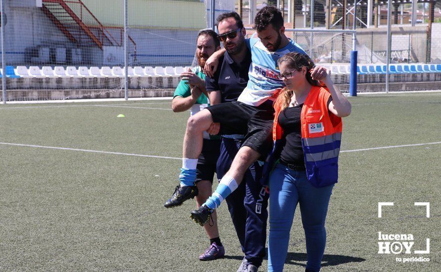 GALERÍA Y CRÓNICA: Más de cien jugadores de rugby de Córdoba, Sevilla, Granada y Ciudad Real se dan cita en Lucena