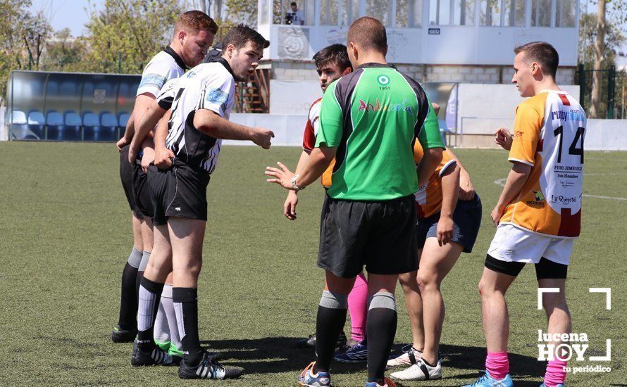 GALERÍA Y CRÓNICA: Más de cien jugadores de rugby de Córdoba, Sevilla, Granada y Ciudad Real se dan cita en Lucena