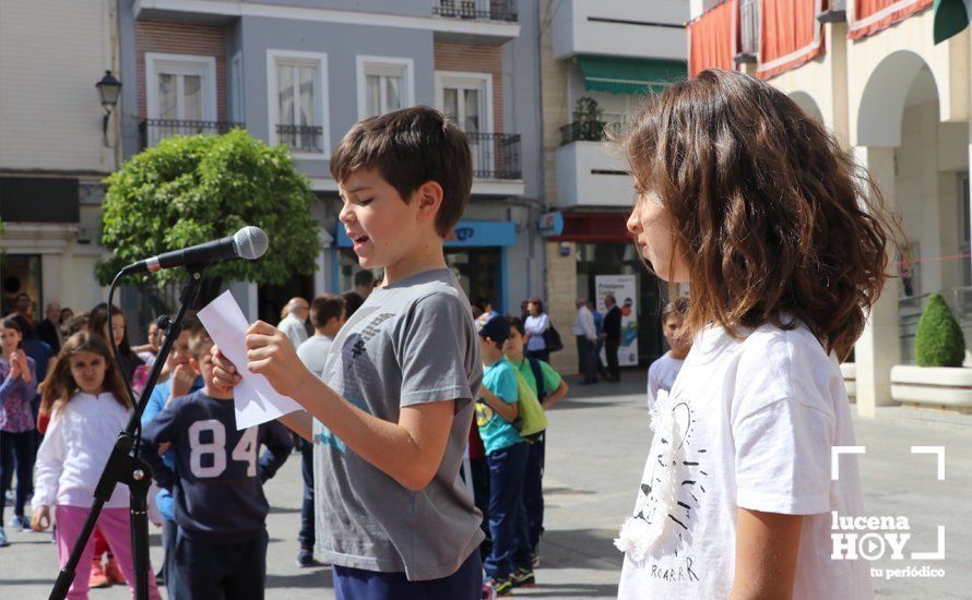 GALERÍA: Cientos de niños participaron en la Tarde de libros en la Plaza Nueva