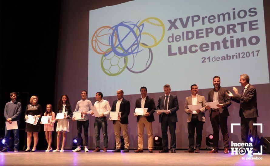 GALERÍA: Lucena premia a sus mejores deportistas. Os contamos lo mejor de la XV Gala del Deporte GALERÍA: Lucena premia a sus mejores deportistas. Os contamos lo mejor de la XV Gala del Deporte