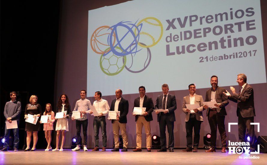 GALERÍA: Lucena premia a sus mejores deportistas. Os contamos lo mejor de la XV Gala del Deporte