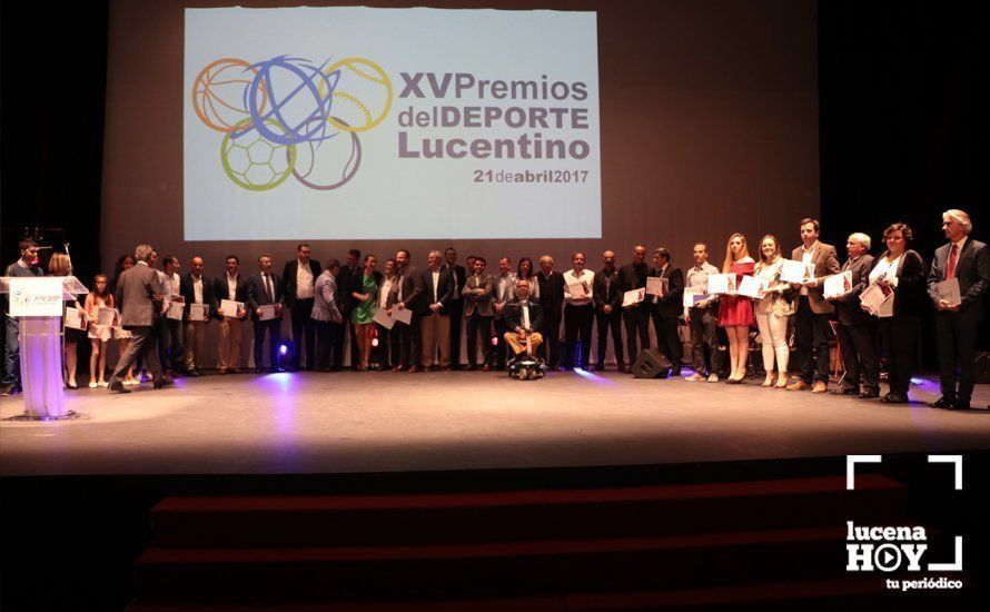 GALERÍA: Lucena premia a sus mejores deportistas. Os contamos lo mejor de la XV Gala del Deporte