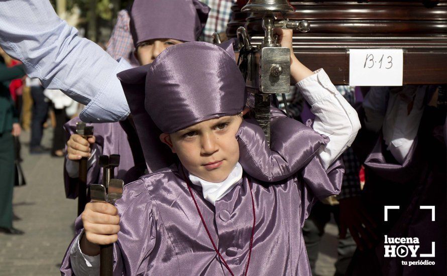 Galería: Los niños representan su Semana Santa por las calles de Lucena: Más de cien pasos participan en el desfile de procesiones infantiles