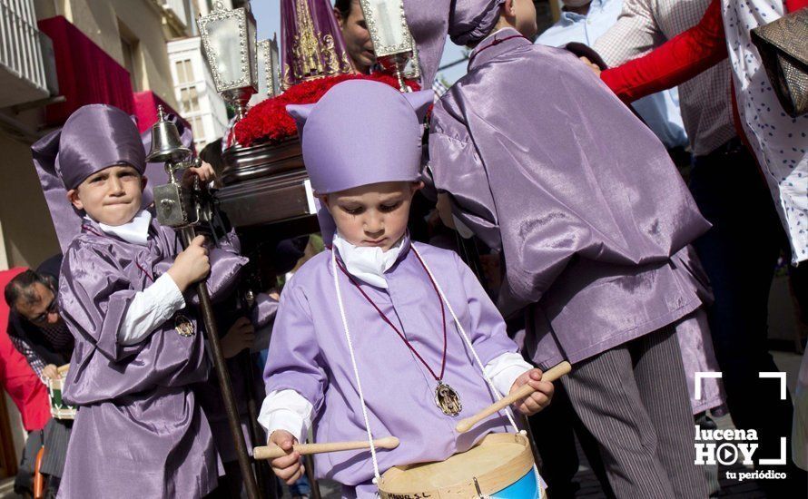 Galería: Los niños representan su Semana Santa por las calles de Lucena: Más de cien pasos participan en el desfile de procesiones infantiles