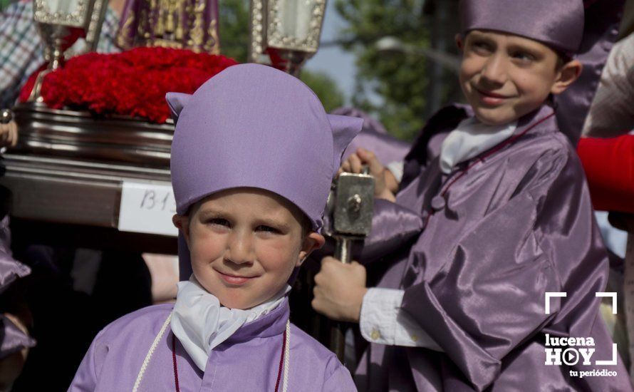 Galería: Los niños representan su Semana Santa por las calles de Lucena: Más de cien pasos participan en el desfile de procesiones infantiles