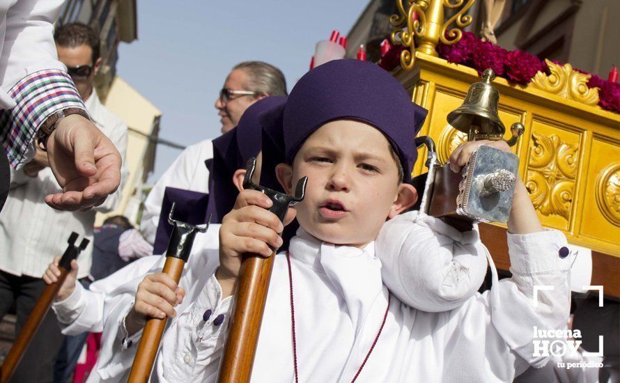 Galería: Los niños representan su Semana Santa por las calles de Lucena: Más de cien pasos participan en el desfile de procesiones infantiles