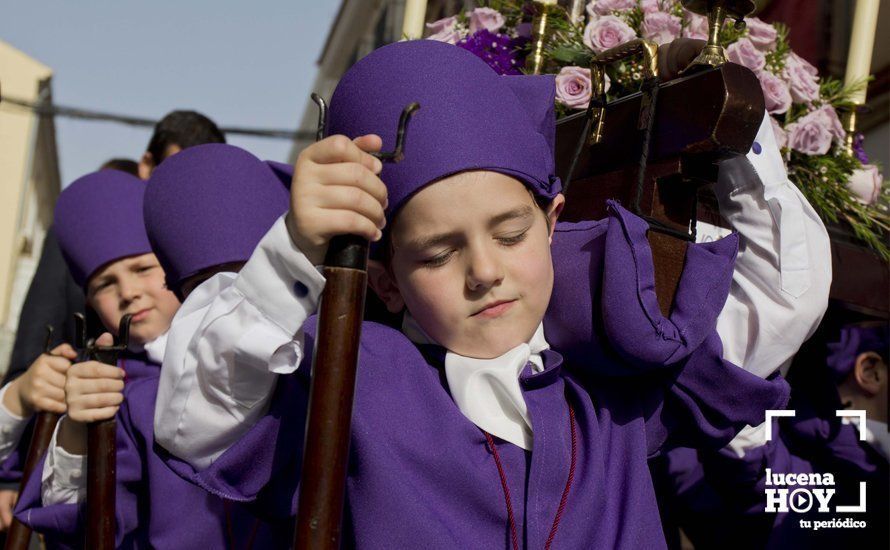 Galería: Los niños representan su Semana Santa por las calles de Lucena: Más de cien pasos participan en el desfile de procesiones infantiles