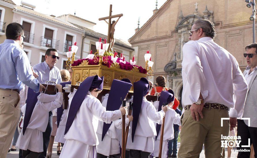 Galería: Los niños representan su Semana Santa por las calles de Lucena: Más de cien pasos participan en el desfile de procesiones infantiles