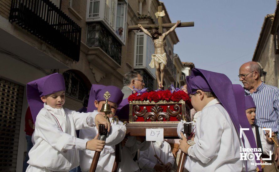 Galería: Los niños representan su Semana Santa por las calles de Lucena: Más de cien pasos participan en el desfile de procesiones infantiles