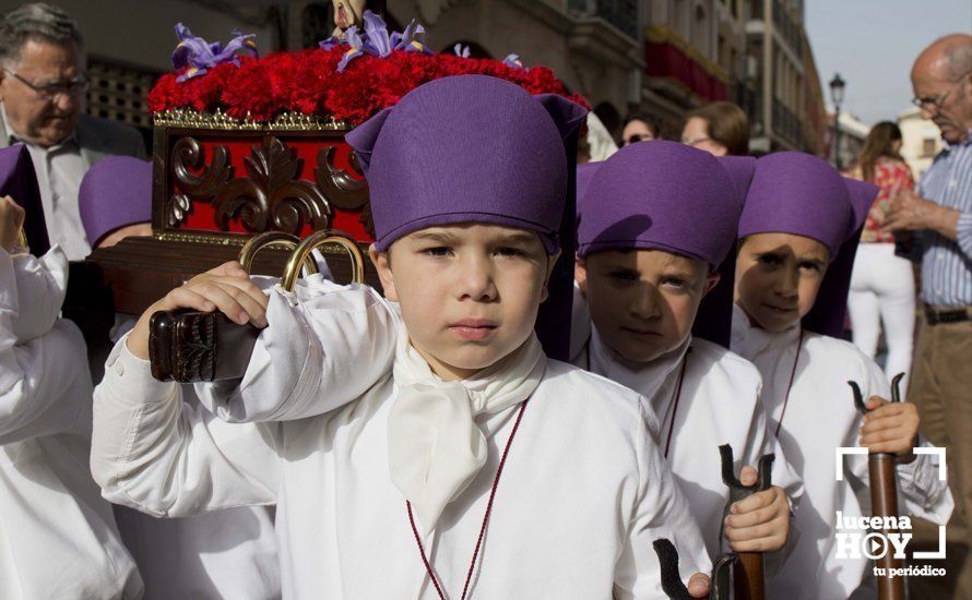 Galería: Los niños representan su Semana Santa por las calles de Lucena: Más de cien pasos participan en el desfile de procesiones infantiles